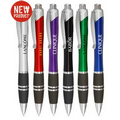 Union Printed, "kingly" Silver Click Pens
